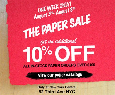 new york central art supply paper